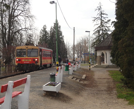 Bahnhof in Balatongyörök