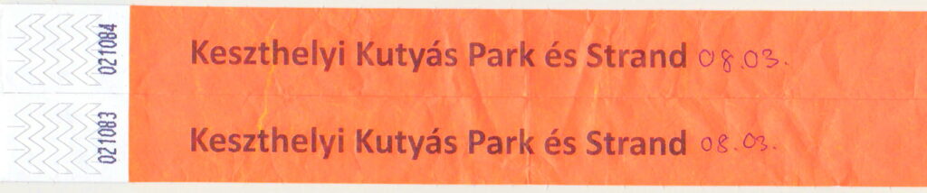 Eintrittskarten für den Hundestrand in Keszthely