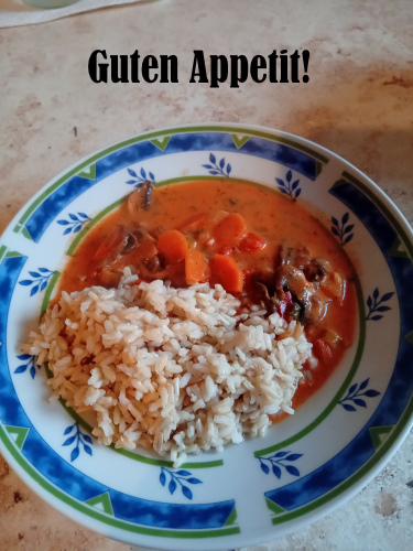 Vegetarisches Pilzgoulasch